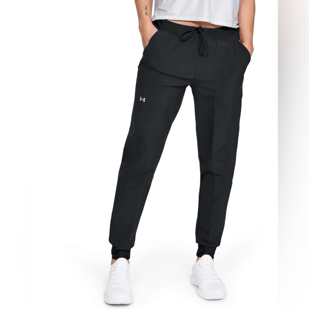 Women’s Black UA Joggers